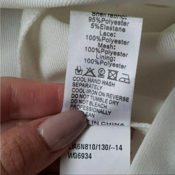 NWT ASOS Rare London Get Off Of My Cloud Mini Dress - Size 10 - Picture 6 of 7